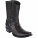 Men's Wild West Teju Lizard Skin Dubai Toe Short Boots 279B07