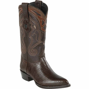 Men's Wild West Teju Lizard Skin J Toe Boots 29907