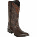 Men's Wild West Teju Lizard Skin Snip Toe Boots 29407