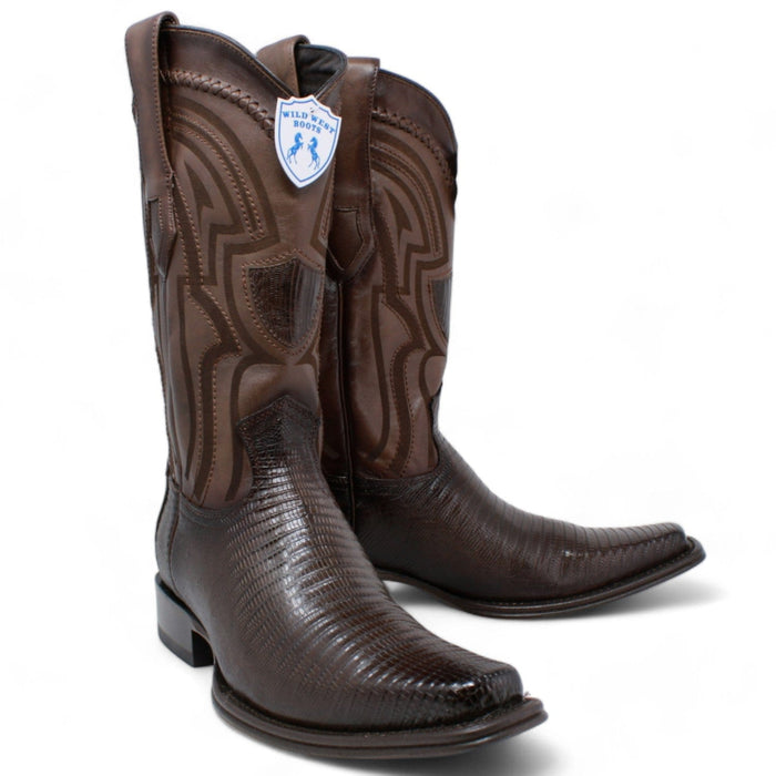 Men's Wild West Teju Lizard Square Toe Boot 277L0716
