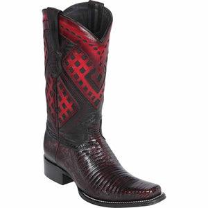 Men's Wild West Teju Lizard Square Toe Boots 27607