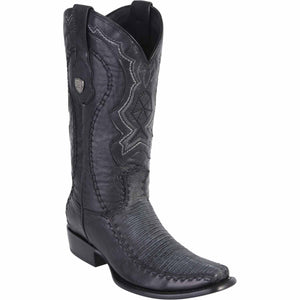 Men's Wild West Teju Lizard with Deer Dubai Toe Boots 279F07