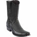 Men's Wild West Teju Lizard with Deer Dubai Toe Short Boots 279BF07