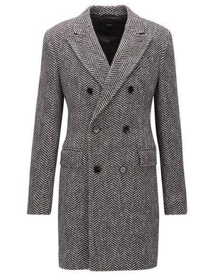 Men's Wool Winter Coats Designer Men's Wool Peacoat Sale Duster Style Grey