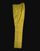 Men's Yellow 100% Linen Slacks