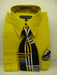 Mens Yellow Dress Shirt Mustard