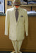 Alberto Nardoni Brand Yellow ~ Gold seersucker ~ sear sucker Suits 2 button suit Flat Front Pants Regular Fit Blazer & Pants