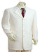 Men's Designer 3pc Zoot Suit White