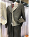MensBlack Four Button Suit