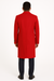 Mens Full Length and Cashmere Overcoat - Winter Topcoats - Red Coat