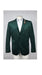 Mens Green Blazer Velvet Blazer Mens 2 Button Velvet Hunter ~ Olive Green Sportcoat Jacket