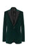 Mens Green Velvet Blazer Men Olive Green Stylish Tuxedo Sports velour Blazer Jackets Coat  Velvet Fabric black Lapel