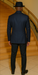 Mens Harlem Nights Clothing Suit + Hat + Shirt and Tie