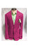 Mens Linen Blazer - Burgundy Linen Sport Coat - Summer Blazer