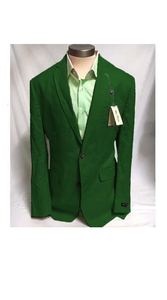 Mens Linen Blazer - Hunter Green Linen Sport Coat - Summer Blazer