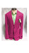 Mens Linen Blazer - Light-Burgundy Linen Sport Coat - Summer Blazer