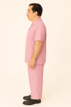 Mens Linen Walking Suit - Lilac Summer Outfit - Mens Linen Suit - Image 4