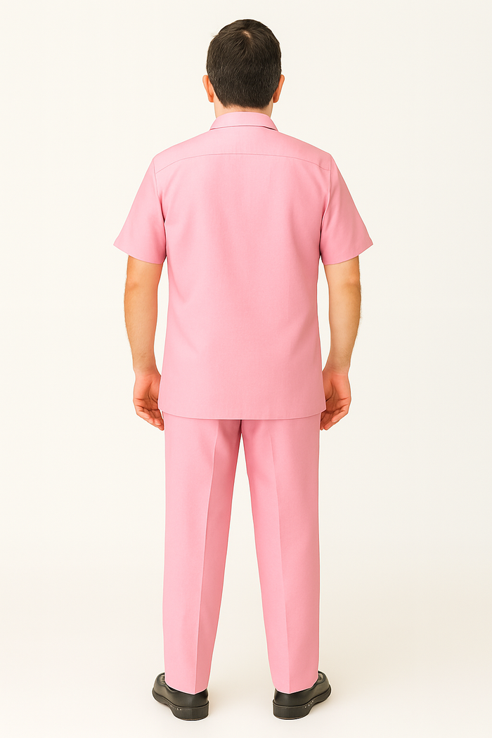 Mens Linen Walking Suit - Lilac Summer Outfit - Mens Linen Suit - Image 2
