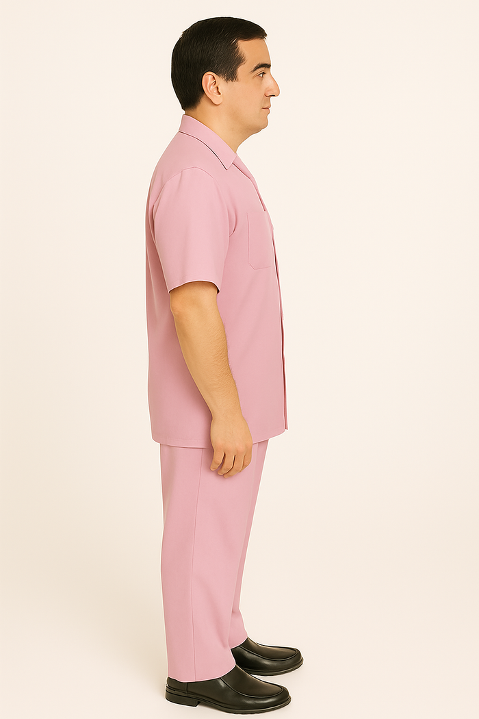 Mens Linen Walking Suit - Lilac Summer Outfit - Mens Linen Suit - Image 3