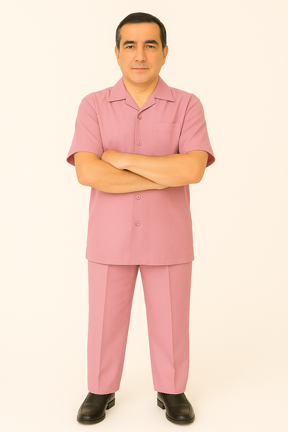 Mens Linen Walking Suit - Lilac Summer Outfit - Mens Linen Suit - Image 8