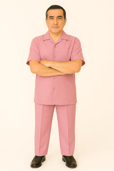 Mens Linen Walking Suit - Lilac Summer Outfit - Mens Linen Suit - Image 8