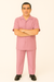 Mens Linen Walking Suit - Lilac Summer Outfit - Mens Linen Suit