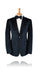 2 Button, Blue Velvet Tuxedo Jacket, Black Label Velvet Blazer - Mens Velvet Jacket