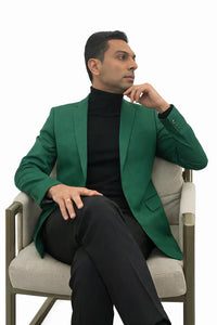 Mens Emerald Green Blazer