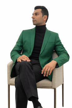 Mens Emerald Green Blazer