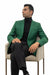Mens Emerald Green Blazer - Green Sport Coat - Summer Jacket - Linen Blazer