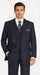 Mens Fancy Stripe High Fashion Suit with Vest and Pants