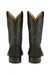 Mens King Exotic Boots Square Toe Stingray Single Stone Black