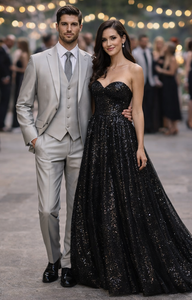 Mens Sharkskin Suits Men'S Shiny Silver Grey Sharkskin Boys Kids Youth 3 Piece Premium Suit Perfect For Toddler Suit Wedding Attire Outfits