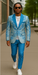 Mens Suit Sky Blue