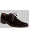 Mezlan Brand Mezlan Men's Dress Shoes Sale Men's Full Black Crocodile Upper Shoes