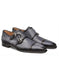 Mezlan Brand Mezlan Men's Dress Shoes Sale Men's double monk straps shoes Men's Gray Lizard Skin Shoes