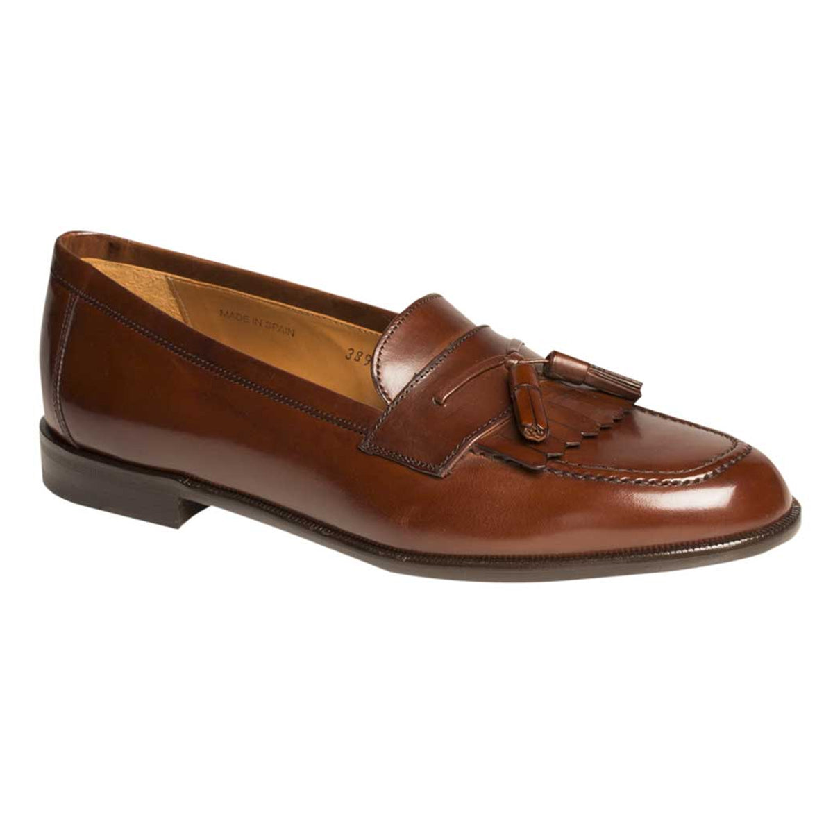Mezlan Santander Brown Calfskin Kiltie Tassel Slip On Shoes Men 11 Made in Spain Amazon.com | Mezlan Men main image 3