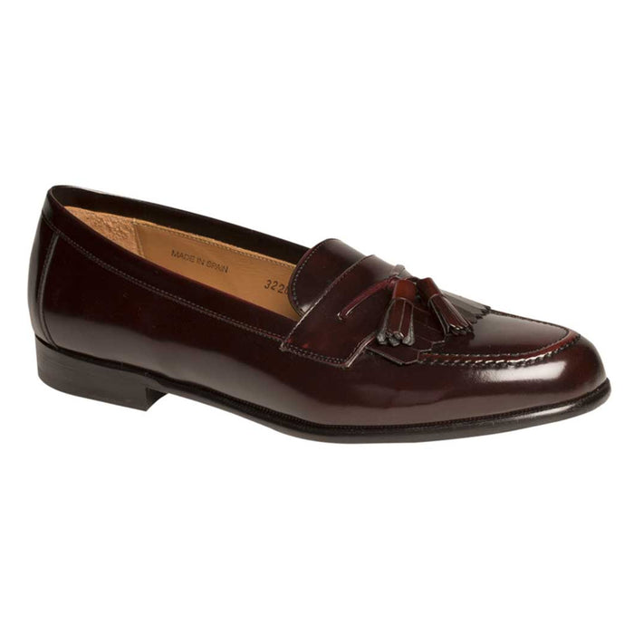 Mens Mezlan Santander Classic Tassel Loafer Dress Shoe in Black - LAST CALL 10.5,11