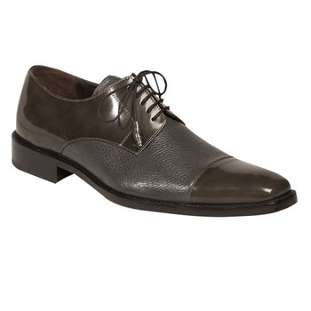 Mezlan Lizard Cap Toe Derby