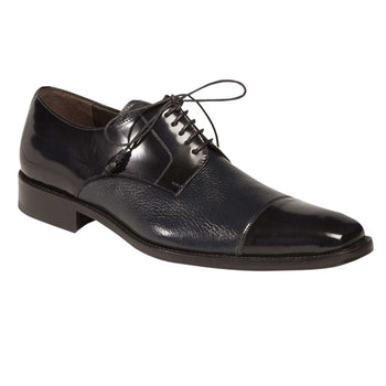 Mezlan Lizard Cap Toe Derby