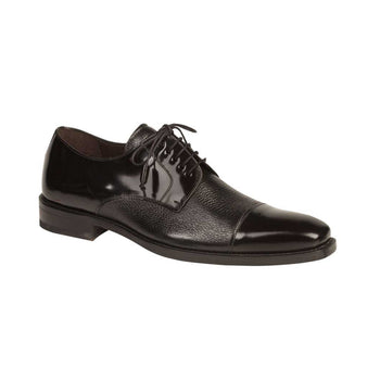 Mezlan Lizard Cap Toe Derby