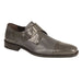 Mezlan Mens Mezlan Phoenix Monk Strap Deerskin Cap Toe Dress Shoe in Black - LAST CALL 14