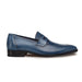 Mens Mezlan Classic Calfskin Slip on Penny Loafer Dress Shoe in Burgundy
