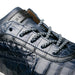 Quevedo Crocodile Sneaker Jeans/Blue By Mezlan Made In Spain Brand