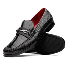 Marco_Di_Milano Milan Black Leather Loafers