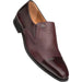 Mezlan Men's Milani Burgundy Leather Dress Slip-On Shoes