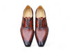 Milano Lizard Embossed Oxford Dress Shoes