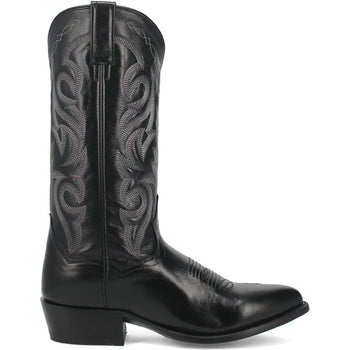 Dan Post Men’s Milwaukee 13 J Pointed Toe Black Cowboy Fine Leather Boot