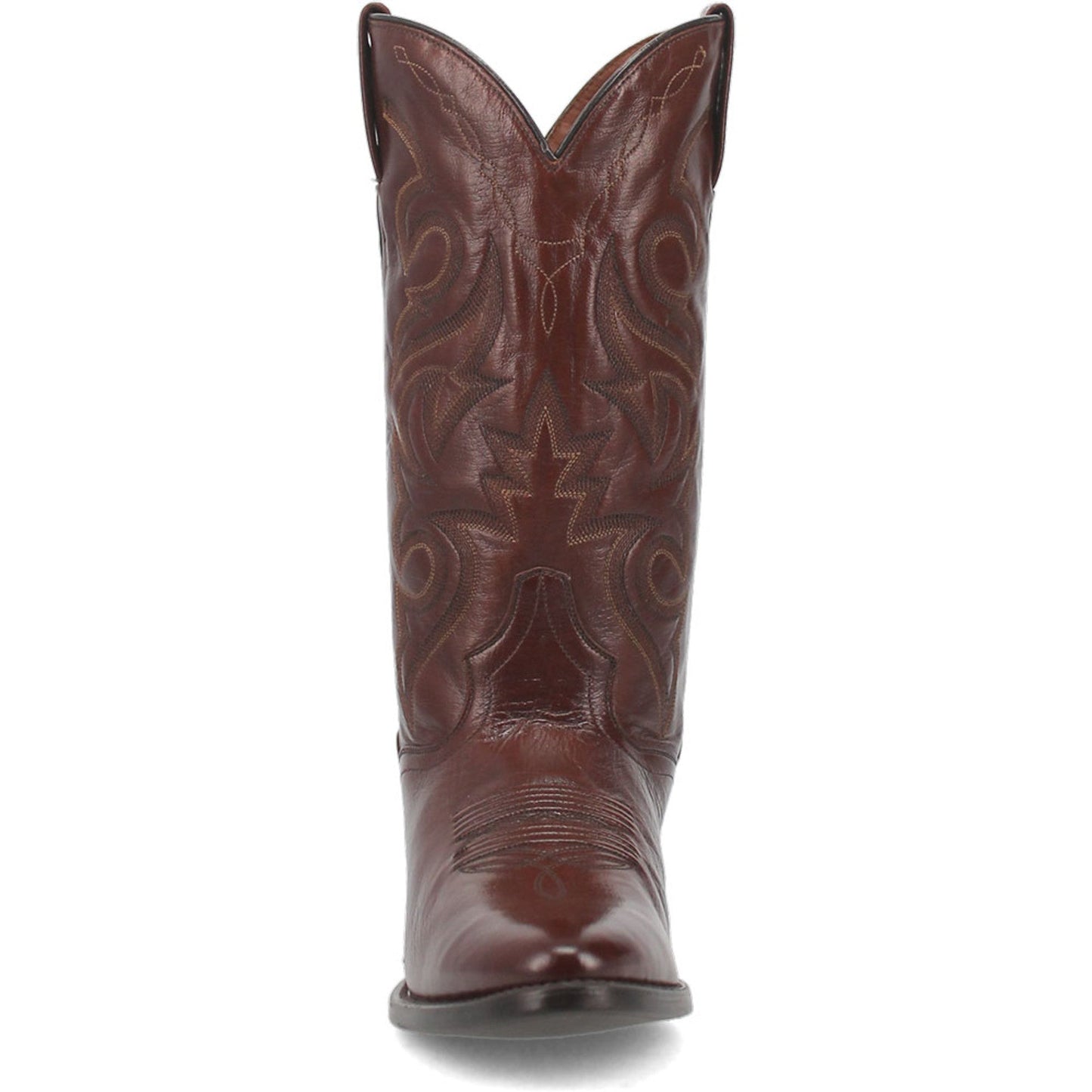 Dan Post Men Milwaukee 13 Round Toe Tan Leather Cowboy Boot - Image 5