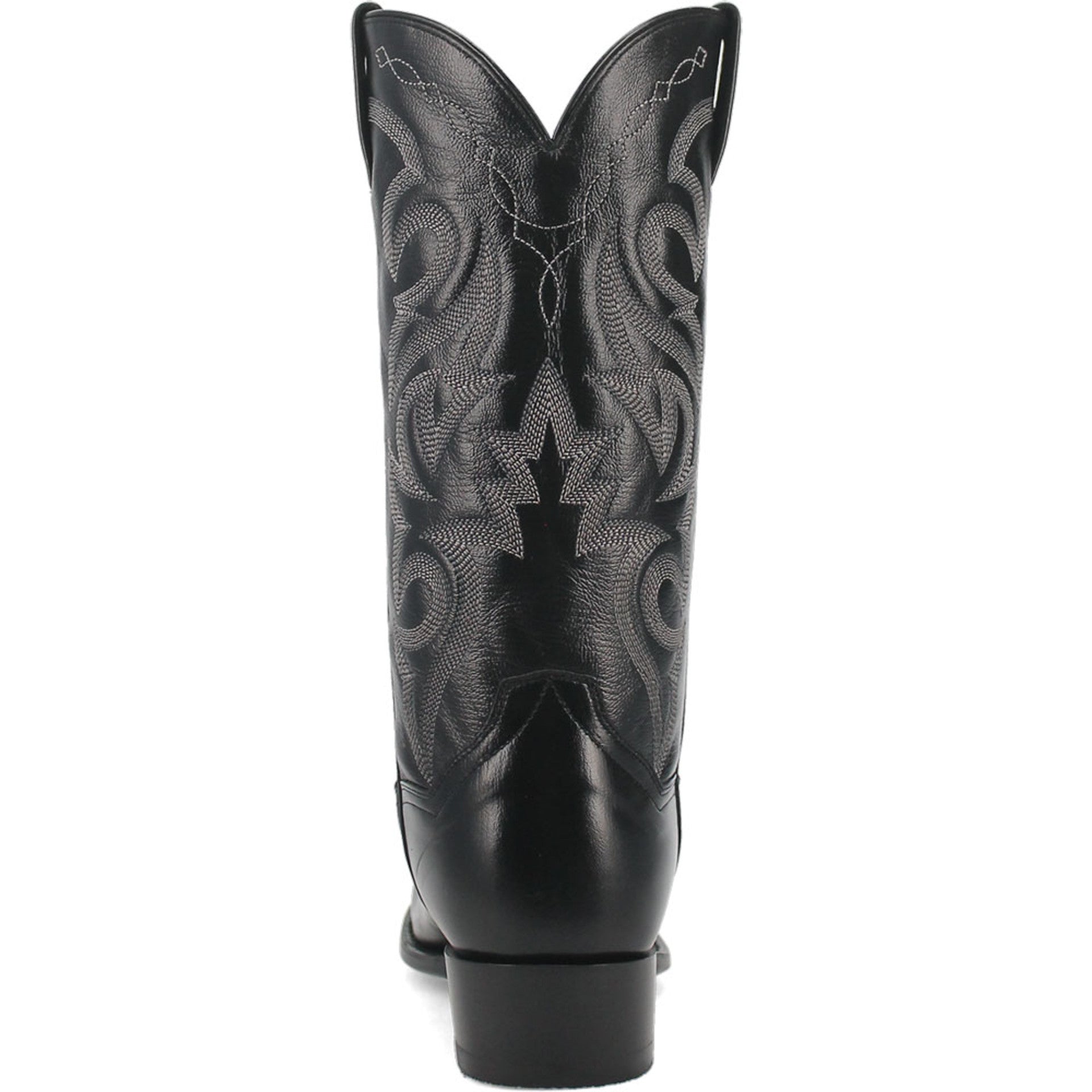 Dan Post Men’s Milwaukee 13 J Pointed Toe Black Cowboy Fine Leather Boot - Image 4